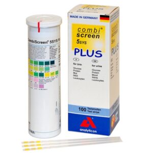 Strisce Urine Combi Screen 5SYS Plus 5 Parametri con Protezione Acido Ascorbico - 1