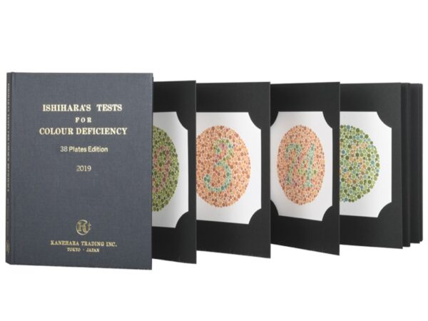 Tavole di Ishihara per Test Visione Colori - Libro 38 Tavole