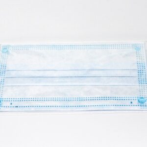 Mascherina Chirurgica Filtrante 98% tipo IIR 3 Veli Azzurra Imbustata - 2000 pz - 2