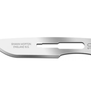 Swann Morton Lame Bisturi in Acciaio al Carbonio C/S N. 10 Sterili - 600 pezzi - 1
