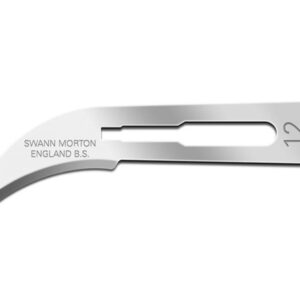 Swann Morton Lame Bisturi in Acciaio al Carbonio C/S N. 12 Sterili - 600 pezzi - 1