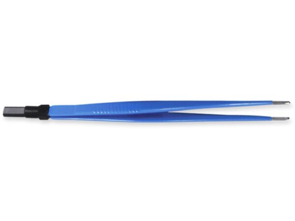 Pinza Bipolare Retta con Copertura Isolante 20 cm - 2 mm - 2 pezzi