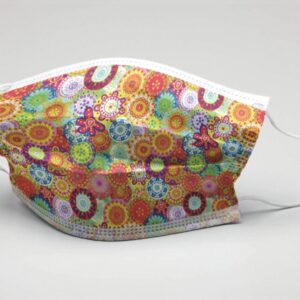 Mascherina Chirurgica a 3 Veli Tipo IIR Adulti Colors Flowpack - 800 pz - 2