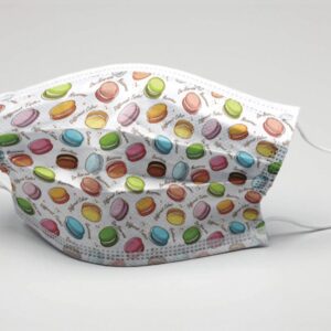 Mascherina Chirurgica 3 Veli Tipo IIR Adulti Macarones Flowpack - 800 pz - 2