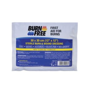 Burn Free Medicazione Sterile per Ferite e Bruciature 30x30 cm - 20 pezzi