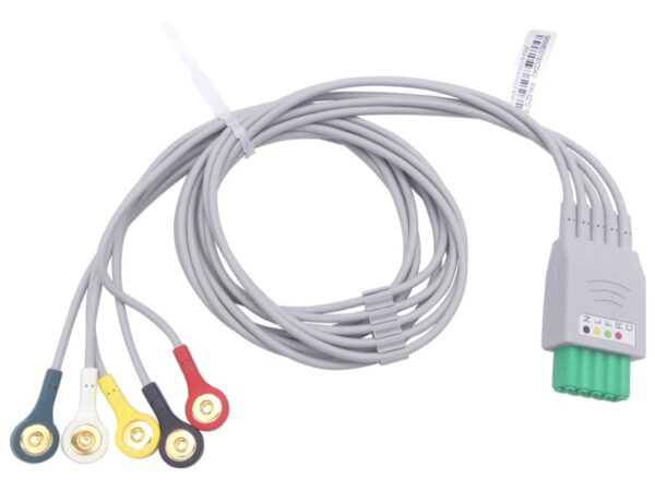 Cavo ECG 5 Derivazioni per 54405 Ricambio Richiede Cavo di Collegamento 54407 -