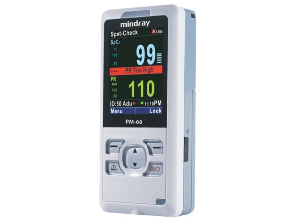 Mindray PM-60 Pulsossimetro Portatile per Monitoraggio SpO2 e Frequenza Cardiaca