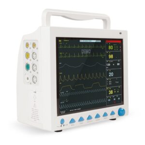 Monitor Paziente Multiparametrico CMS 8000 ECG RESP SpO2 NIBP Temp Display LCD 1