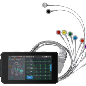 Monitor ECG Tascabile Portatile PCECG-500 6/12 Derivazioni - 1