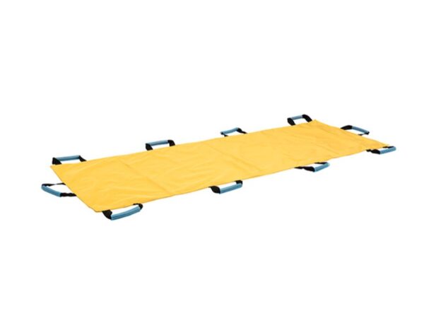Telo Portaferiti Pieghevole 200x70 cm Giallo - 3 pezzi
