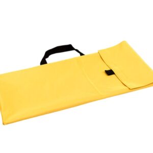 Telo Portaferiti Pieghevole 200x70 cm Giallo - 3 pezzi - 2