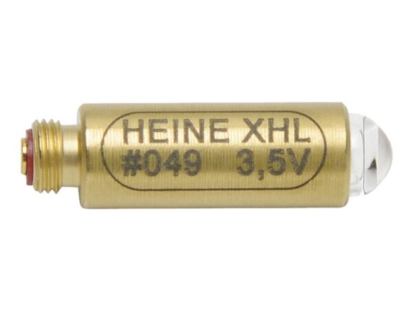 Heine 049 Lampadina Xenon 3,5 V per Otoscopi Alpha+, Beta100, K100 - 4 pz