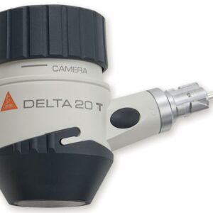Heine Testa Dermatoscopio Delta 20T a LED con Piastrina di Contatto con Scala Gr