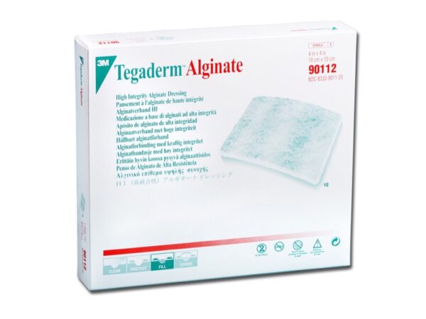 3M Tegaderm Alginate Medicazione Gelificante 10x10 cm - 30 pezzi