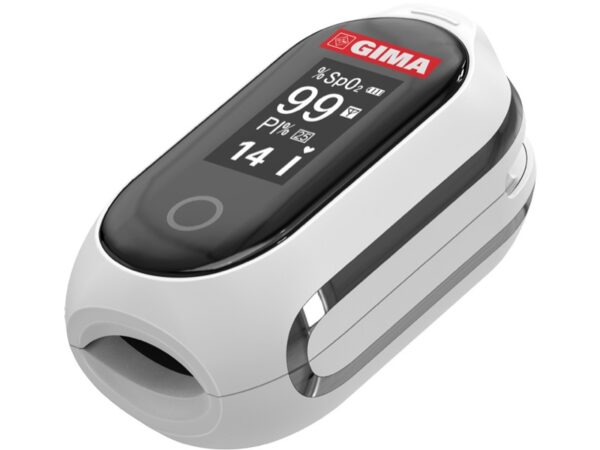 Pulsossimetro Bluetooth Ricaricabile Oxy-8 SpO2 PR PI Pletismogramma - 4 pezzi