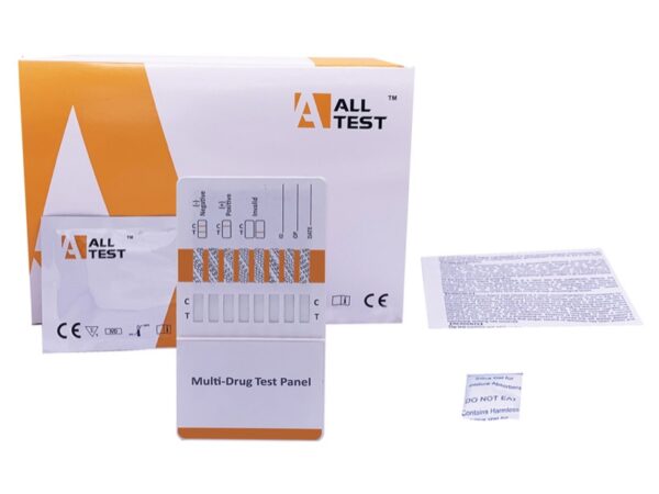Test Multidroghe su Urine 8 Droghe Pannello Immunocromatografico Rapido - 25 pez