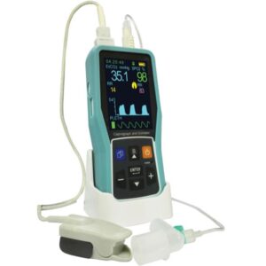 Oxy-Capnografo Portatile PC-900B con Misurazione SpO2 e Frequenza Cardiaca - 2