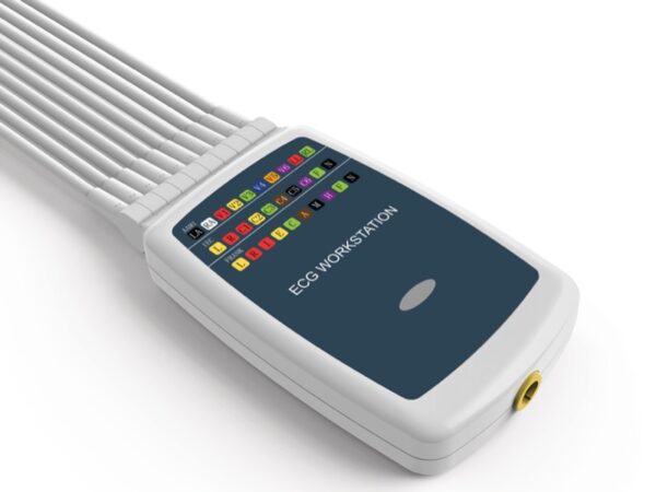 Contec 8000 Stazione di Lavoro ECG Wireless 12 Canali con Analisi Aritmie