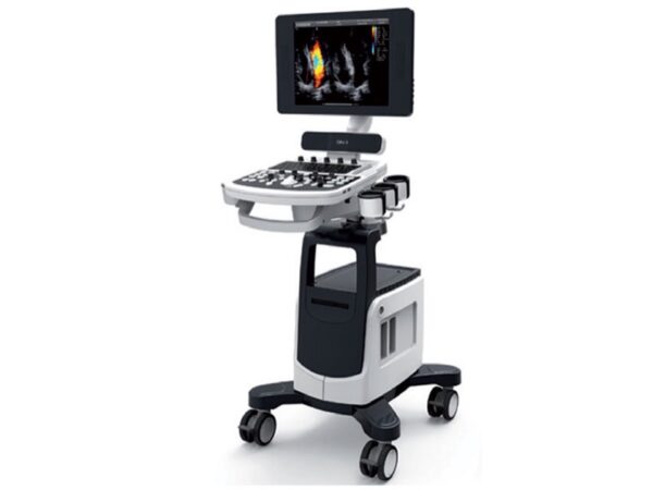 Chison Ecografo a Colori QBit5 Schermo LED 15" con Carrello e 2 Connettori Sonda