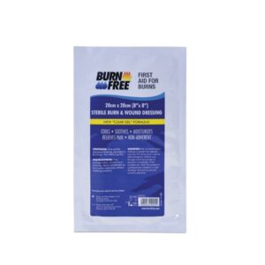 Burn Free Medicazione Sterile per Ferite e Bruciature 20x20 cm - 15 pezzi