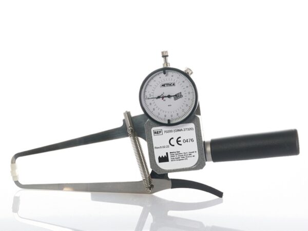Plicometro Professionale Meccanico 0-40 mm per Misurazione Grasso Sottocutaneo