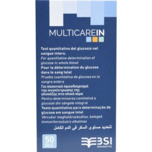 Strisce Glicemia Biosensore con Chip per cod. 23965/66/67, 24147/48/49 - 150 pz - 3