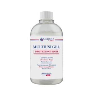 Gel Igienizzante Mani Multiusi a Base Alcol 500 ml - 24 flaconi