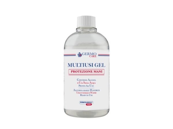 Gel Igienizzante Mani Multiusi a Base Alcol 500 ml - 24 flaconi