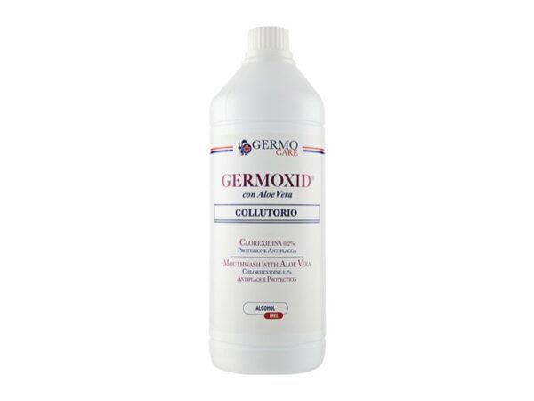 Collutorio Germoxid con Clorexidina 0,2% Flacone da 1 Litro - 15 flaconi