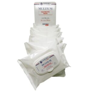 Salviettine Mani Idroalcoliche Alcol 70% - Flowpack da 20 pz - 60 flowpack