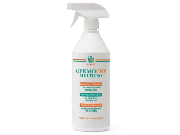 Detergente Disinfettante Germocid Multiuso Pronto all'Uso Spray 750 ml - 36 pz