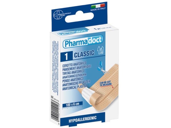 Cerotto a Striscia 100x6 cm Pharmadoct - 12 confezioni