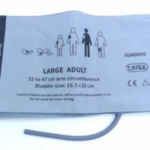 Bracciale Adulto Large per 35110-2, 35151 Circonferenza 33-47 cm Ricambio - 6 pz