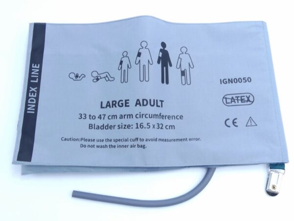 Bracciale Adulto Large per 35110-2, 35151 Circonferenza 33-47 cm Ricambio - 6 pe