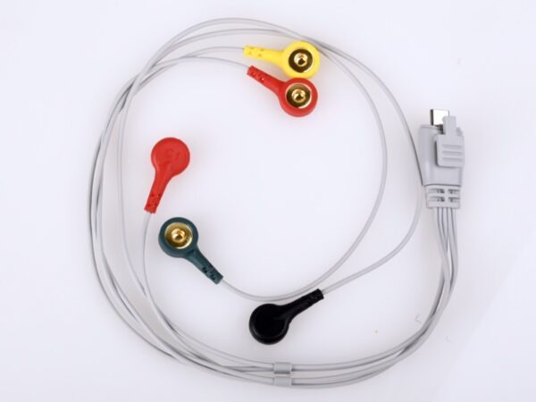 Cavo Derivazioni ECG 5 Elettrodi a Bottone per 54300 - 2 pezzi