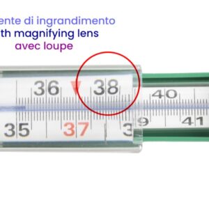 Shaker con Lente di Ingrandimento per Termometro Ecologico a Gallio - 240 pz - 3