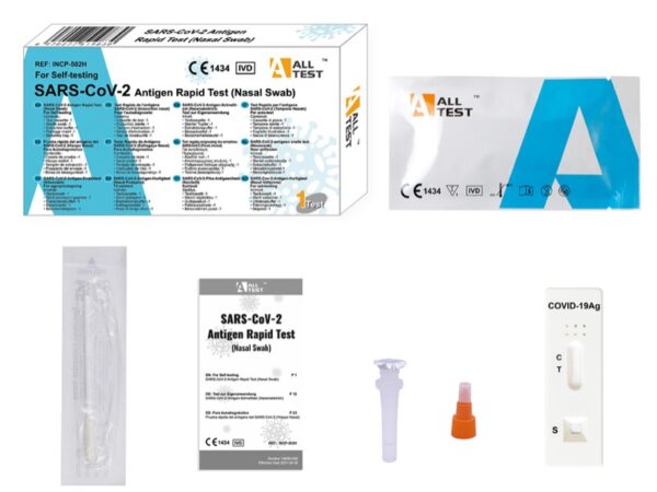 Kit Test Rapido Antigenico SARS-CoV-2 Self Test - 150 pezzi