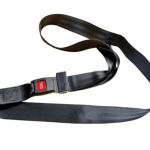 Cintura di Sicurezza B9 per Barella Poliestere Nero, Fibbia Metallo - 12 pezzi