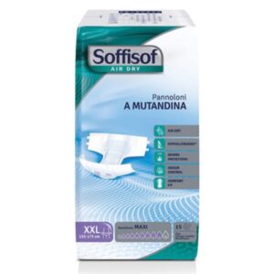 Pannoloni Soffisof Air Dry Incontinenza Forte Taglia XX-Large - 120 pz - 1