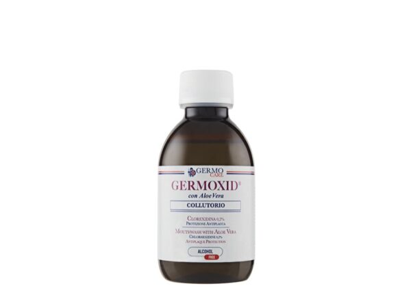 Collutorio Germoxid con Clorexidina 0,2% - Flacone da 200 ml - 60 flaconi