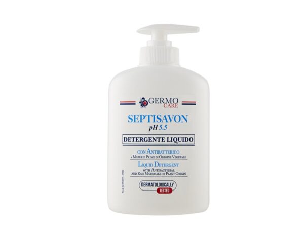 Sapone Neutro Antibatterico Septi Savon pH 5,5 da 250 ml - 48 flaconi