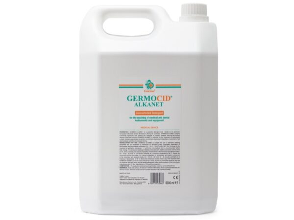 Detergente Alcalino Germocid Alkanet per Pulitrice a Ultrasuoni 5 l - 3 pezzi