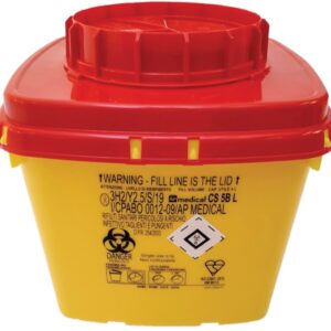 Contenitore per Rifiuti Taglienti Linea CS 5 Litri 21x21x20 cm - 60 pezzi - 1