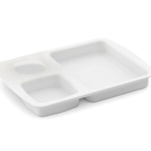 Vassoio con Scomparti per Contenitori e Rifiuti 35x24,5x4,4 cm - 2 pz - 1