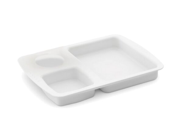 Vassoio con Scomparti per Contenitori e Rifiuti 35x24,5x4,4 cm - 2 pz