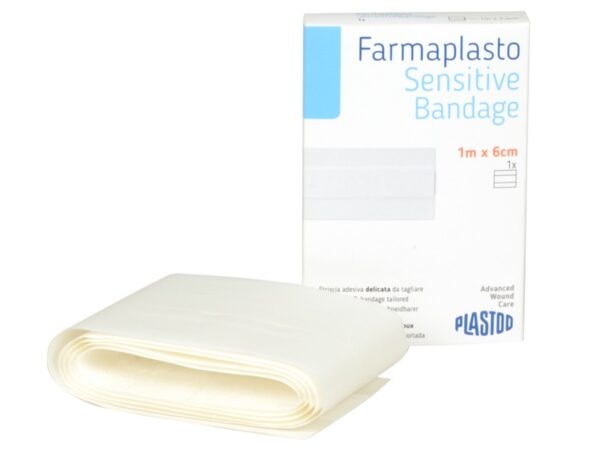 Medicazione per Pelli Sensibili 1 metro x 6 cm - 120 rotoli