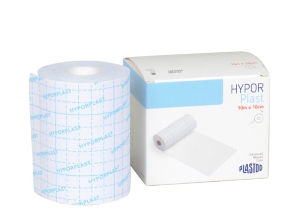 Rotolo Hypor Plast Adesivo Morbido per Fissaggio 10 m x 10 cm - 20 rotoli