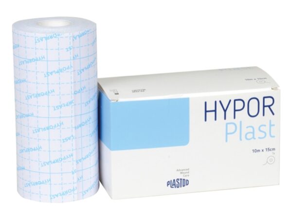 Rotolo Adesivo Morbido Hypor Plast per Fissaggio 10 m x 15 cm - 15 rotoli