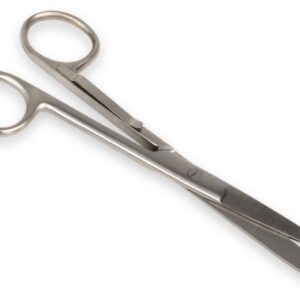 Forbici Rette per Infermieri Punte Alterne con Clip Inox 14 cm - 20 pz - 1