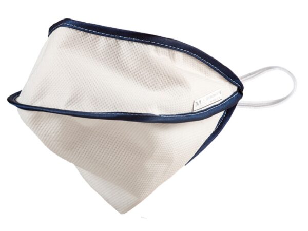 Mascherina Riutilizzabile Mycroclean BFE 99,8% Doppio Strato Bianca/Blu - 10 pz